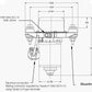 Hella HLA009286001 Up30 12V Vacuum Pump Alloy -6 Sae
