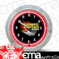 Hooker HO-10150HKR Neon Clock 14.5" Dia. Red Neon Aa Battery Not Included
