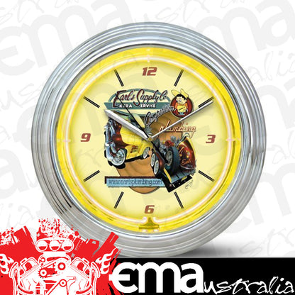 Earl's Performance HO-11000ERL Earls Neon Clock 14.5 Dia.< /B> Must Use 5Rmp-3012