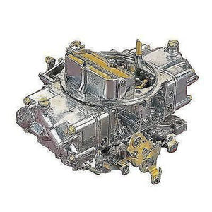 Holley HO0-4780S 800CFM Four Barrel Street/Strip Carburetor Shiny Finish Mechanical Secondaries. Manual Choke