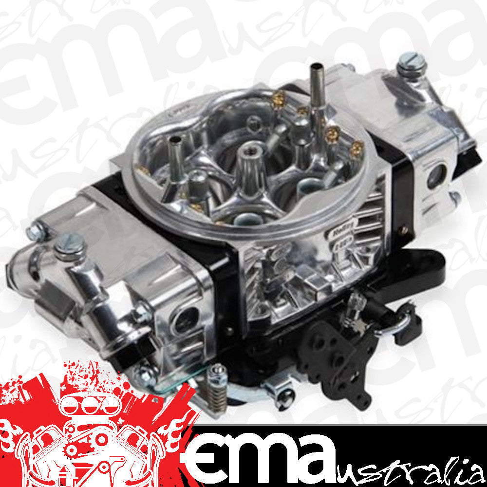 Holley HO0-67199BK Track Warrior 650 CFM 4-Barrel Mech Sec No Choke Sq Bore Polished/Black