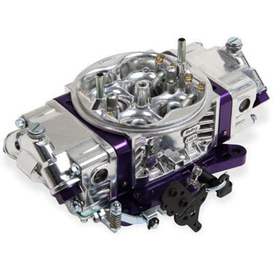 Carburettor Track Warrior 650 CFM 4-Barrel Mechanical Secondary No Choke Square Bore Polished/Purple