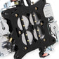 Holley HO0-67201BK 850CFM Track Warrior Carburetor Mechanical Sec Shine Black