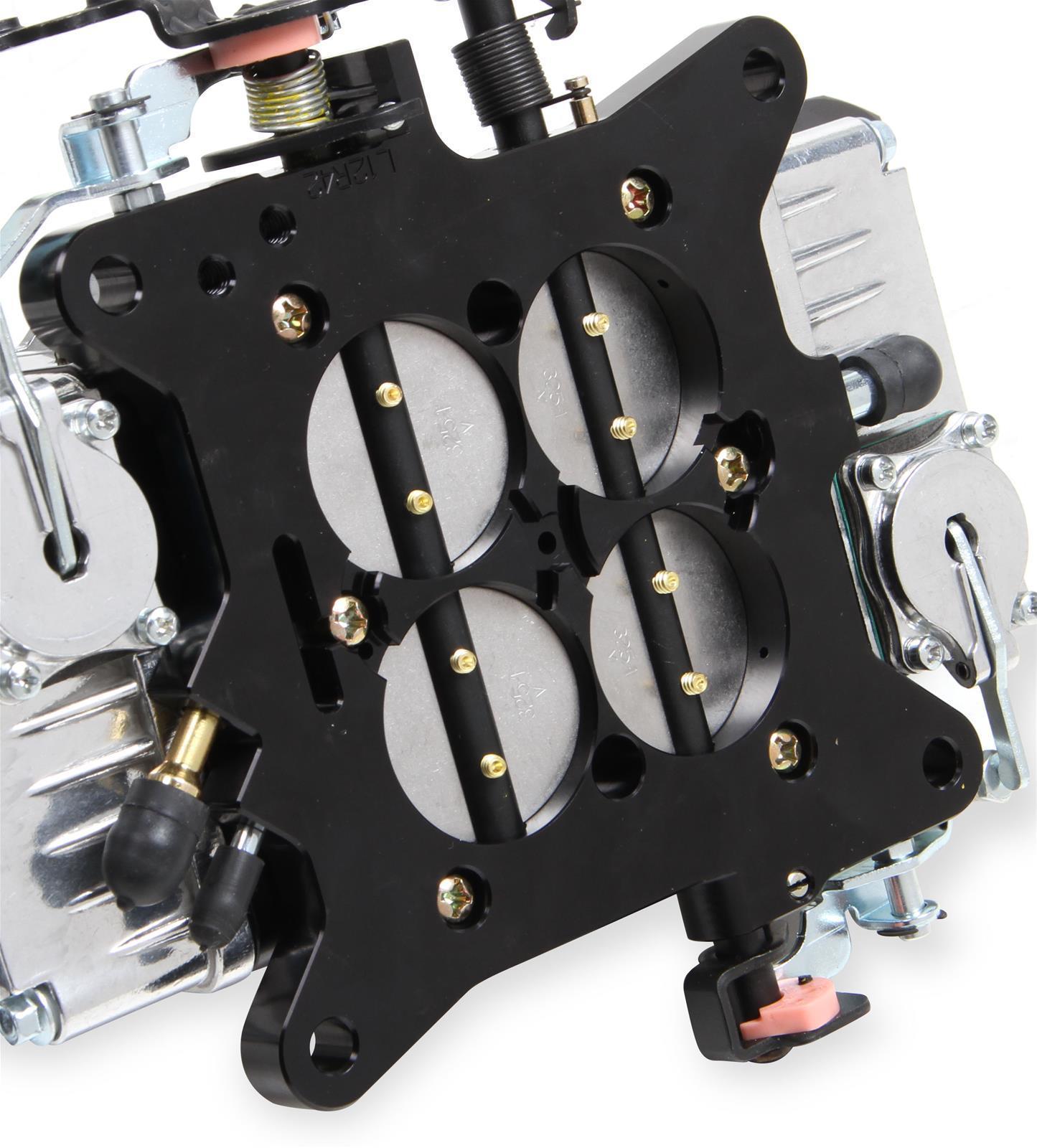 Holley HO0-67201BK 850CFM Track Warrior Carburetor Mechanical Sec Shine Black