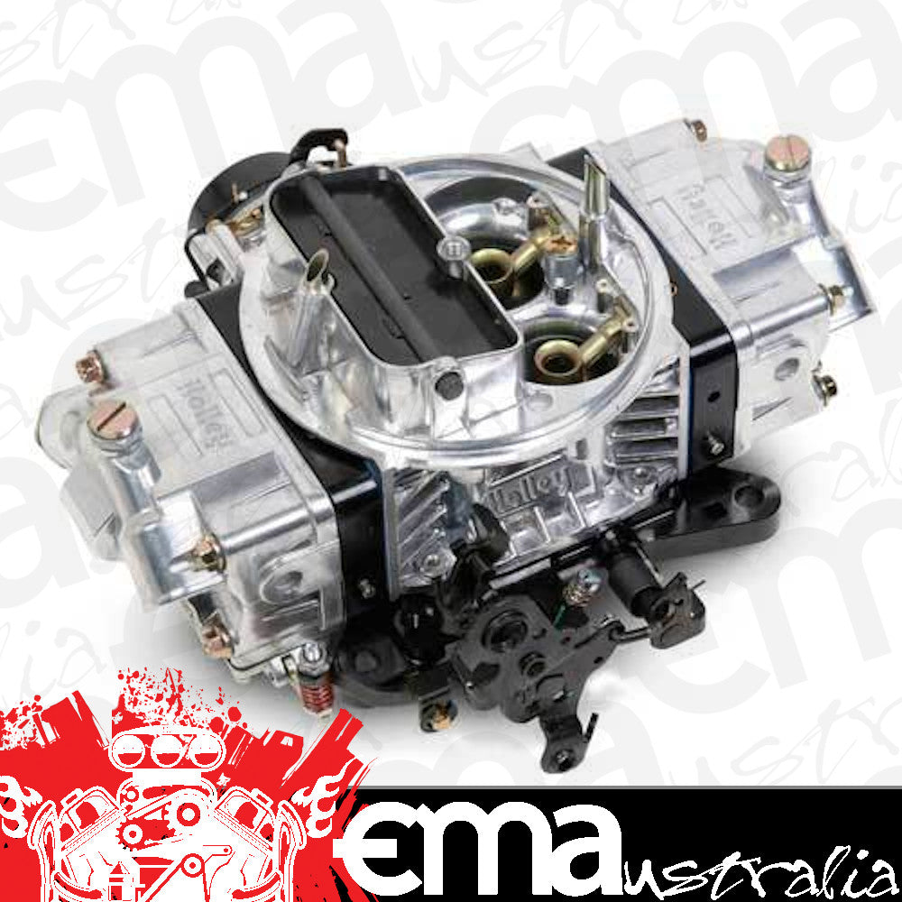 650 CFM Ultra Double Pumper 4-Barrel Carburettor - Black (With Electric Choke) (HO0-76650BK)