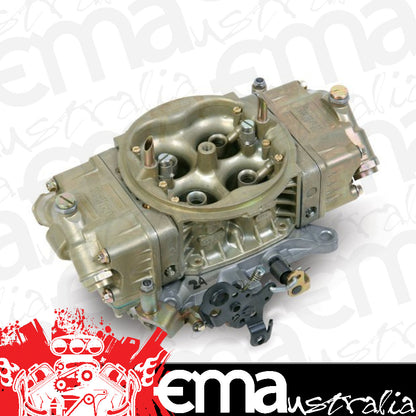 750 CFM 4-Barrel HP Series Race Carburettor - Methanol (Progressive Secondaries. No Choke. Double Step Down Leg Boosters) (HO0-80535-1)