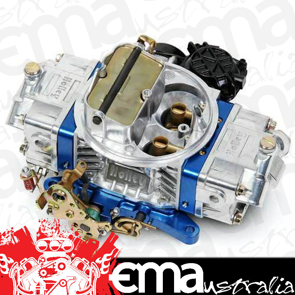 770 CFM Ultra Street Avenger Four Barrel Carburettor - Blue (Vacume Secondarie, Manual Choke) (HO0-86770BL)