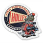 Holley HO10003 Die-Cut Embossed Metal Sign 18" x 18"