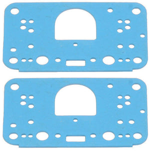 Holley HO108-121 Metering Block Gaskets (Suit 4500 Dominator 3 circuit, Blue non stick, 2/pkg) ()