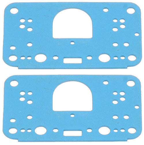 Holley HO108-121 Metering Block Gaskets (Suit 4500 Dominator 3 circuit, Blue non stick, 2/pkg) ()