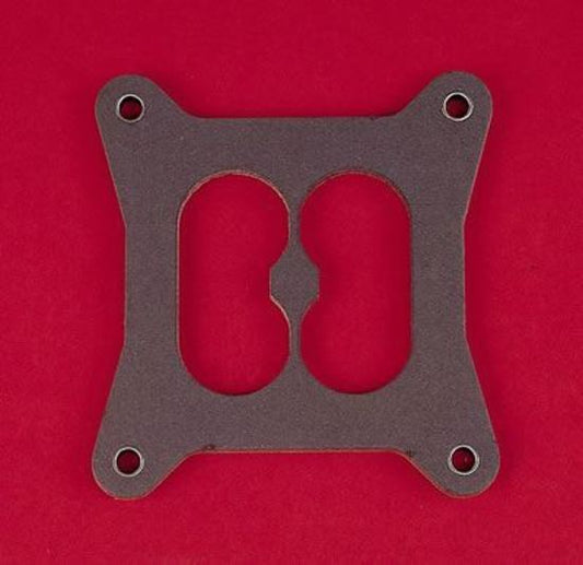 Carburettor Mounting Gasket Paper 4-Barrel Square Bore 2-Hole Divided Center .313 in. Thick Each