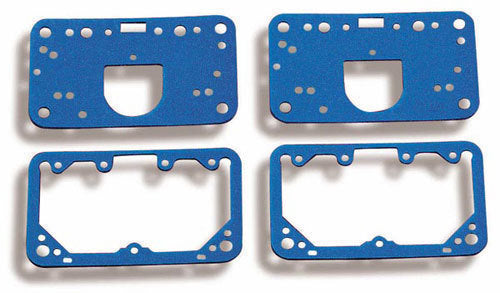 Metering Block/Fuel Bowl Gasket Kit (Fits Holley 4150 Series, Blue Non-Stick, two of 108-89 & 108-83) (HO108-200)