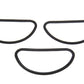 HOLLEY D-SHAPED CARB TO AIR CLEANER GASKETS HO108-71 FOR 3x2 CARB APPLICATION