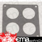 Carburettor Mounting Gasket Paper 4-Barrel Dominator 4-Hole .060 in. Thick Each