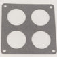 Carburettor Mounting Gasket Paper 4-Barrel Dominator 4-Hole .060 in. Thick Each