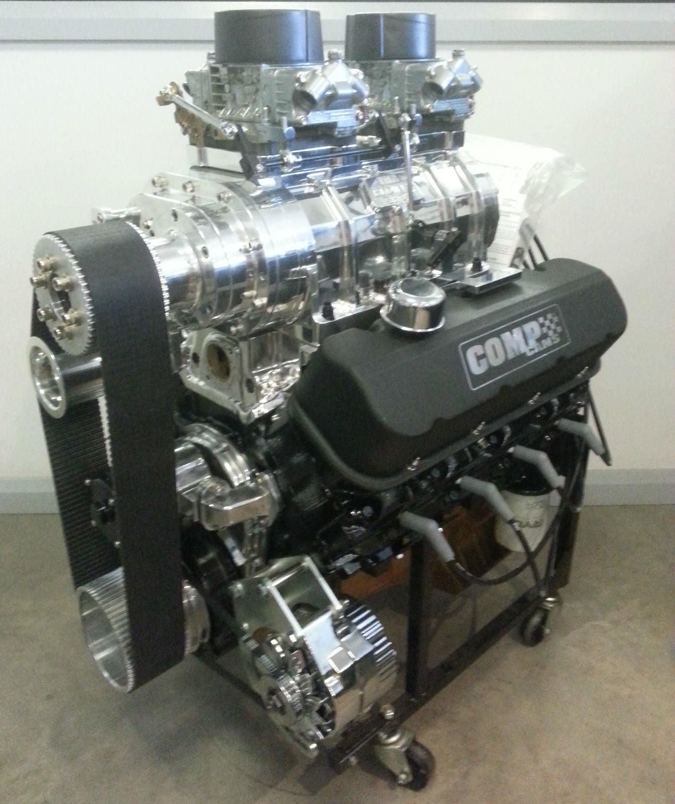 Engine Master Australia 502BIGBLOCKCHEV EMA - Blown Chevy 502Ci Big Block 6-71 Supercharger 722HP / 737 Ft/Lb Turnkey