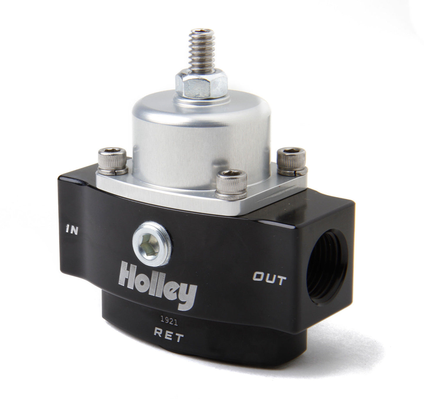 HOLLEY HP BILLET FUEL PRESSURE REGULATOR 4.5-9 PSI 3/8" NPT IN/OUT HO 12-841