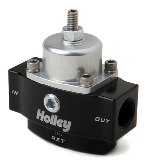 Holley HO12-842 HP Billet Fuel Pressure Regulator 4.5-9 PSI w/ Idle Bleed