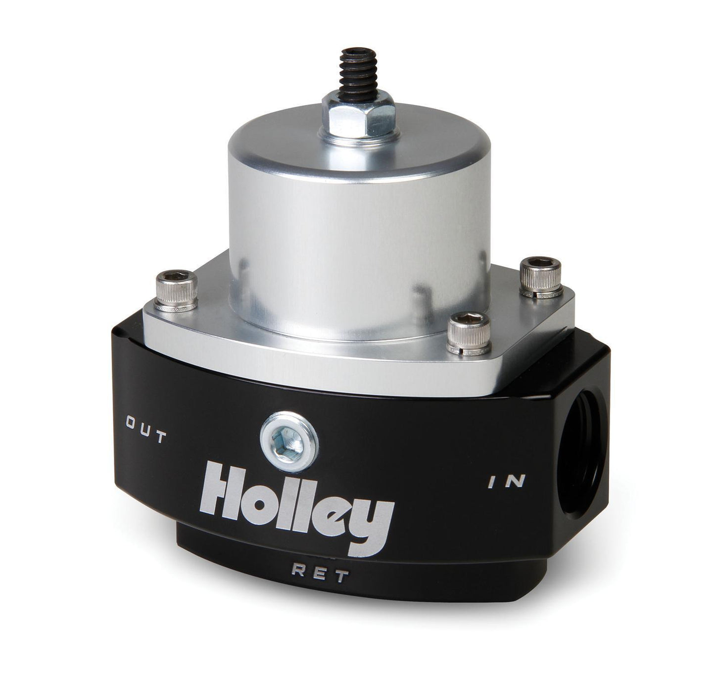 HOLLEY HO12-845 HP BILLET FUEL PRESSURE REGULATOR 4.5 TO 9 PSI -8 ORB IN/OUT