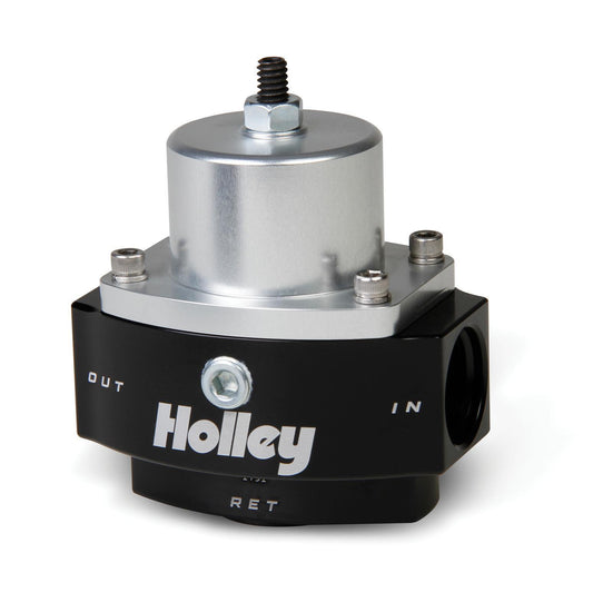 HOLLEY DOMINATOR FUEL PRESSURE REGULATOR 4.5-9 PSI -10 ORB IN/OUT HO12-847