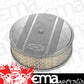 14' x 4' Air Cleaner Kit Holley GM Finned 'Bowtie' Polished Finish w/paper filter