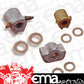 Accelerator Pump Discharge Nozzles Squirters .045 in. Tube Pair