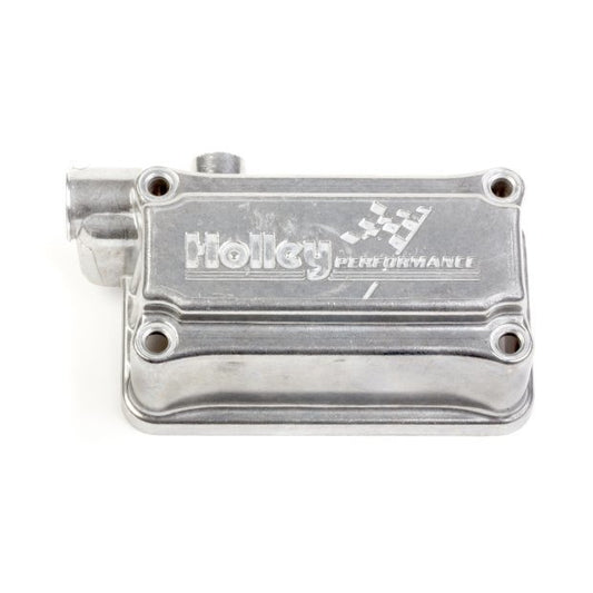 Replacement secondary fuel bowl (Shiny finish w/ side hung floats and provisions for a fuel transfer tube.) (HO134-105S)