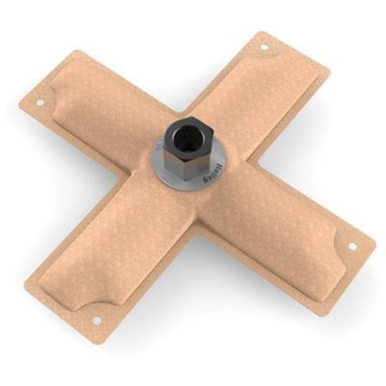 Hydramat (8" x 8" Cross, Center Pick-Up w/ 3/8" NPT Female Fitting) (HO16-103)