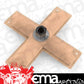 Hydramat (8" x 8" Cross, Center Pick-Up w/ 3/8" NPT Female Fitting) (HO16-103)