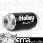 Holley HO162-563 HP Billet Inline Fuel Filter Female 3/8" NPT In/Out 40 Micron