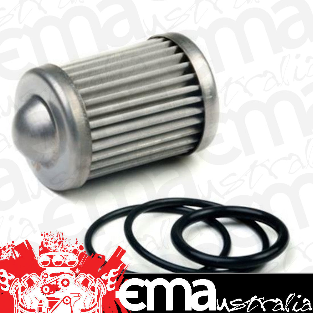 Fuel Filter Element HP Billet Replacement Stainless Steel Mesh 40 microns Each