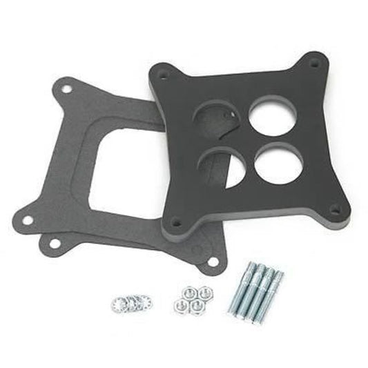 Holley HO17-59 Carburetor Spacer Phenolic .500" Thick 4 Hole 4BBL Square Bore