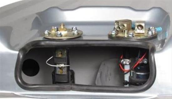 Holley HO19-105 1964-67 Chevelle Beaumont Malibu Coated Steel Efi Gas Tank Kit
