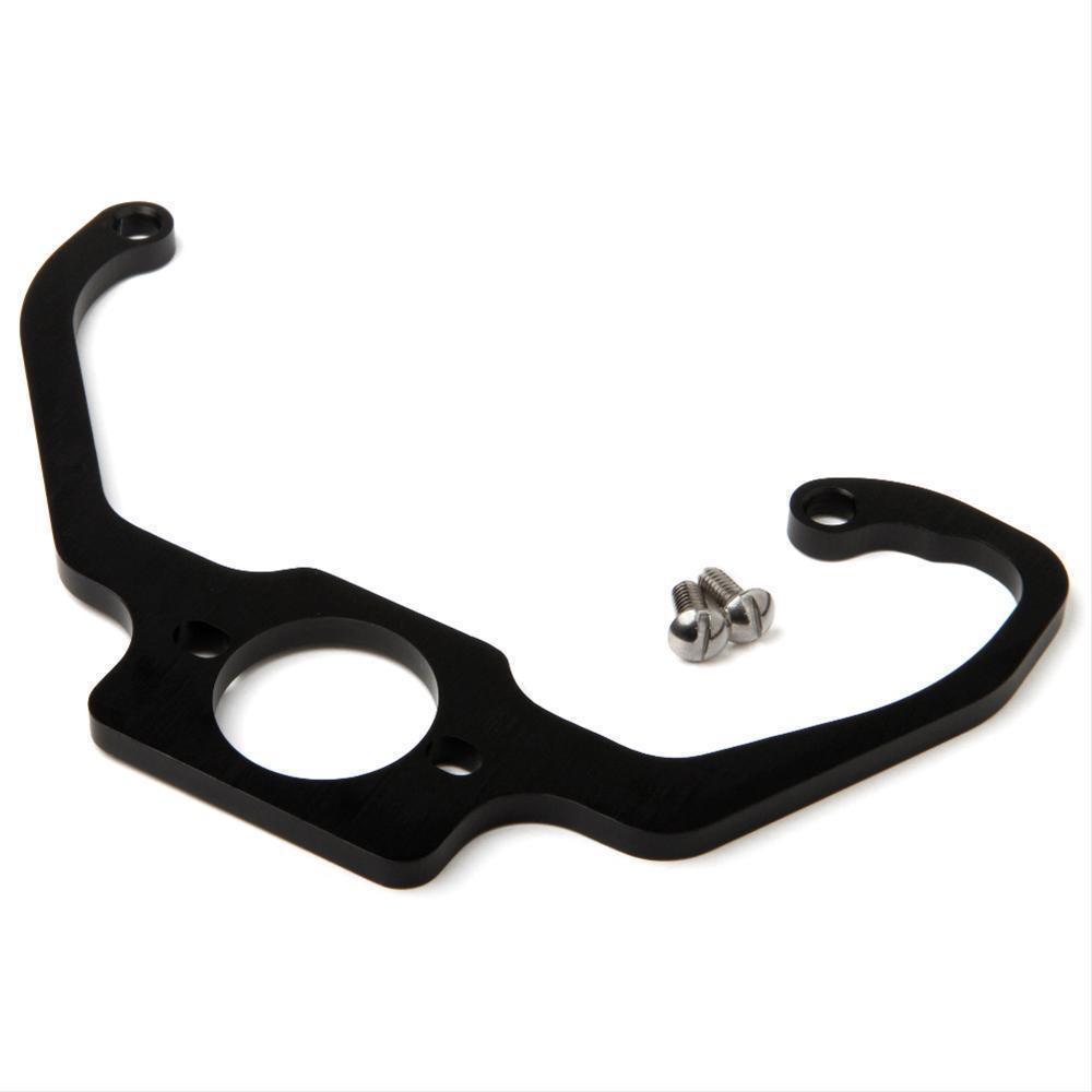 Holley | HO20-120 | FUEL PRESSURE REGULATOR BRACKET BLACK BILLET ALLOY