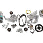 Pulley Set Serpentine LS Engine Swap Accessory Drive System Sanden 508 A/C Chevy V8 Kit