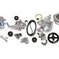 Pulley Set Serpentine LS Engine Swap Accessory Drive System Sanden 7 A/C Chevy V8 Kit