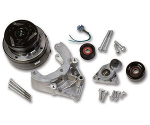 Pulley Set Serpentine LS Engine Swap Accessory Drive System R4 A/C Only Chevy V8 Kit