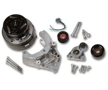 Pulley Set Serpentine LS Engine Swap Accessory Drive System R4 A/C Only Chevy V8 Kit