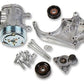 Pulley Set Serpentine LS Engine Swap Accessory Drive System Sanden 7 A/C Only Chevy V8 Kit
