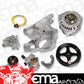 Pulley Set Serpentine LS Engine Swap Accessory Drive System Without A/C Chevy V8 Kit