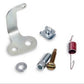 Transmission Kickdown Bracket Throttle Body Mounting Steel Ford 4-Barrel Holley Terminator Hardware Kit