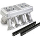 Intake Manifold Holden Chevrolet LS Complete Multi-port Aluminium Dual 4500 Dominator Style Throttle Body Mounting Each
