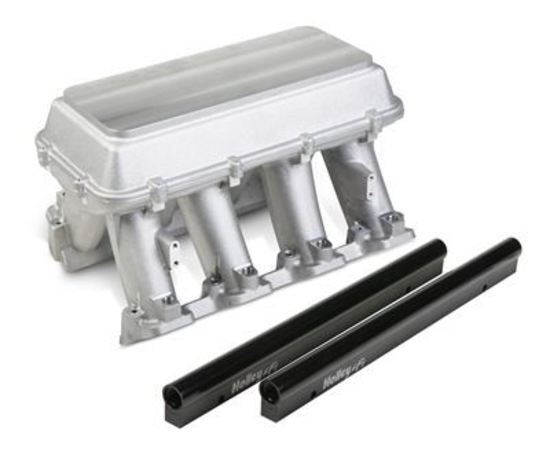 Intake Manifold Holden Chevrolet LS EFI Multi-port Blank Top Configurable Plenum Aluminium Runners Each