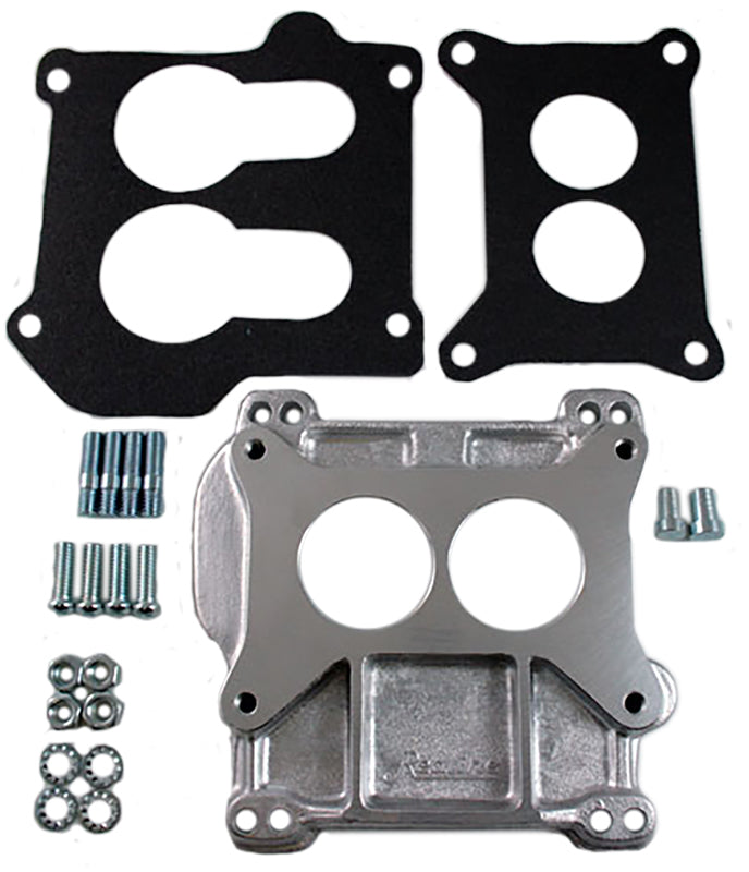 Rocket 5R10-555 Carburettor Adaptor Ford V8 Carter Thermo-Quad 4Bbl To Holley 350 & 500 2Bbl