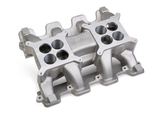 HOLLEY LS 2X4BBL DUAL PLANE INTAKE MANIFOLD CHEV HOLDEN LS1/LS2 HO300-120
