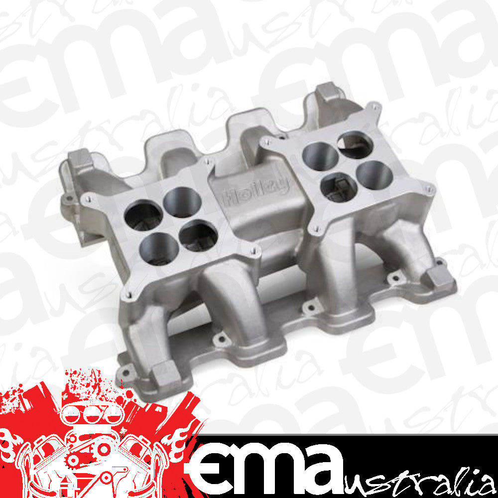 HOLLEY LS 2X4BBL DUAL PLANE INTAKE MANIFOLD CHEV HOLDEN LS1/LS2 HO300-120