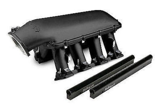 HOLLEY HI-RAM 105MM INTAKE MANIFOLD & RAILS HO300-123BLK CHEV/HOLDEN LS1/LS2/LS6