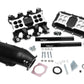 Holley HO300-126BK Chev 5.7 6.0L EFI LS Mid-Rise Intake Manifold Multi-Port Mid-Rise Aluminum Black Ceramic