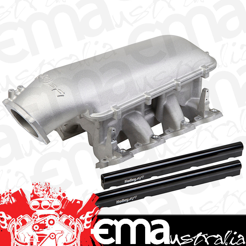 Holley HO300-127 LS1 LS2 LS6 Mid-Rise EFI Intake Manifold suit 105mm Throttle Body