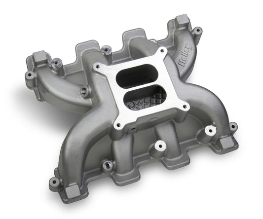 HOLLEY LS MID RISE CARBURETOR INTAKE MANIFOLD HO300-129 DUAL PLANE CHEV LS3/L92
